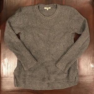 Madewell heather gray sweater